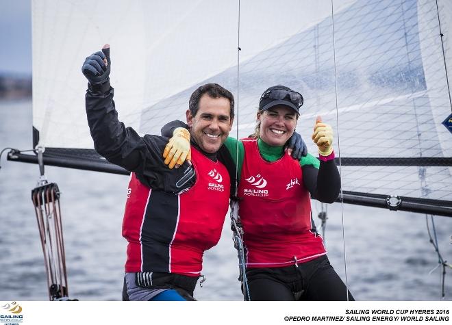 Fernando Echavarri and Tara Pacheco © Pedro Martinez / Sailing Energy / World Sailing